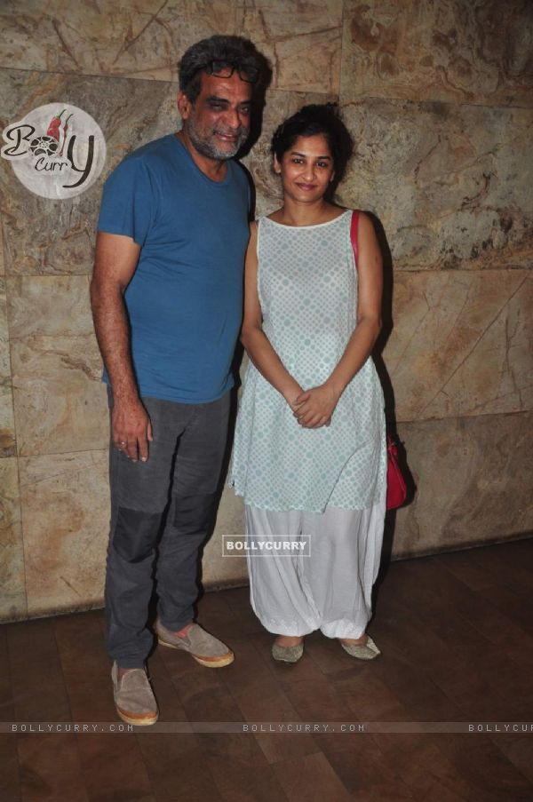R. Balki and Gauri Shinde at Special Screening of Tanu Weds Manu Returns