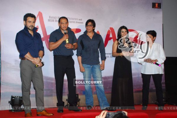 Emraan Hashmi, Mohammad Azharuddin and Ekta Kapoor at Azhar Film Launch (365691)