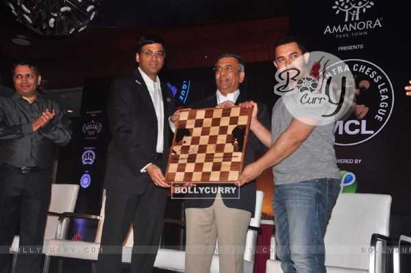 Aamir Khan and Vishwanathan Anand Inaugurates Maharashtra Chess League