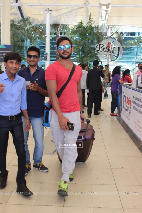 Terence Lewis Snapped at Airport