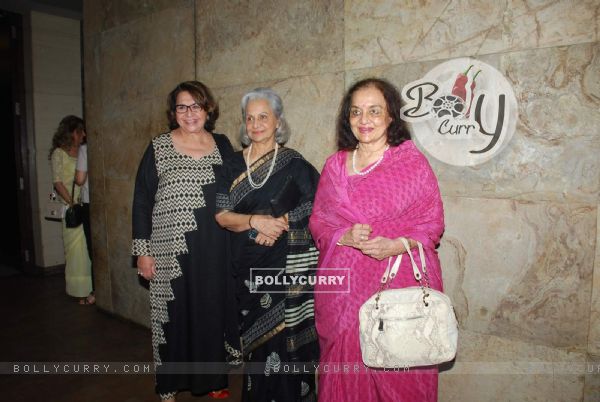 Helen, Waheeda Rahman, Asha Parekh at Screening of Tanu Weds Manu Returns (365991)