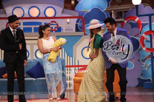 Anil Kapoor performs at the Promotions of Dil Dhadakne Do on Comedy Nights with Kapil