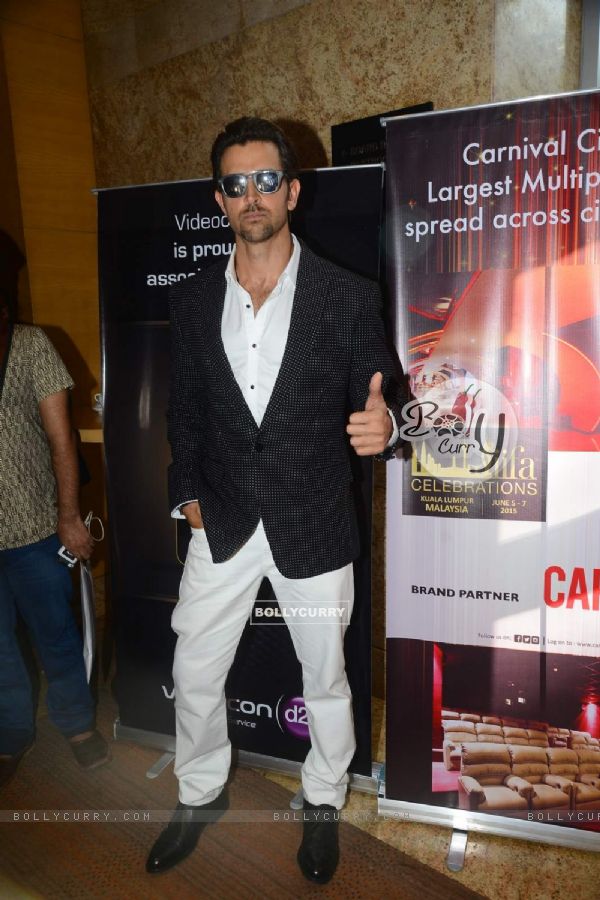 Hrithik Roshan at IIFA Malaysia Press Meet