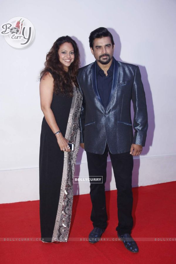 R. Madhavan With His Wife!