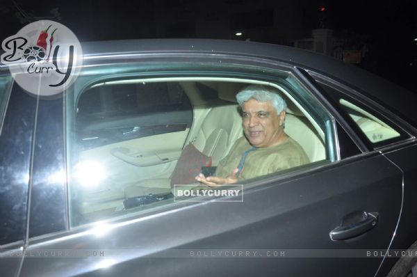 Javed Akhtar at Special Screening of Dil Dhadakne Do