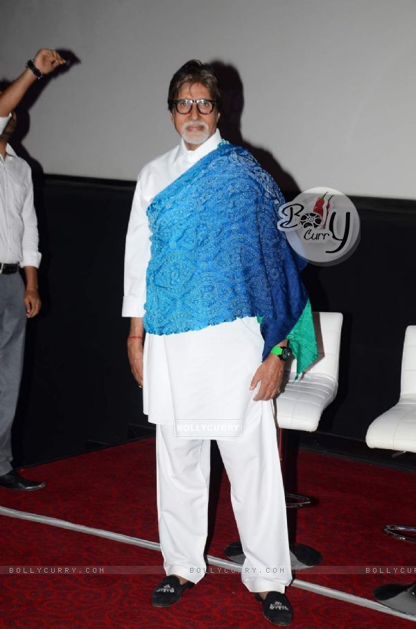 Amitabh Bachchan at Trailer Launch of Wazir (366773)