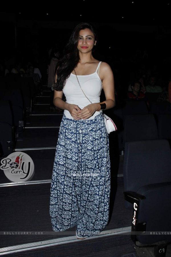 Daisy Shah poses for the media at Rahul Saxena's Dance Fest