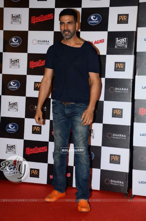 Akshay Kumar at Trailer Launch of Brothers (367566)