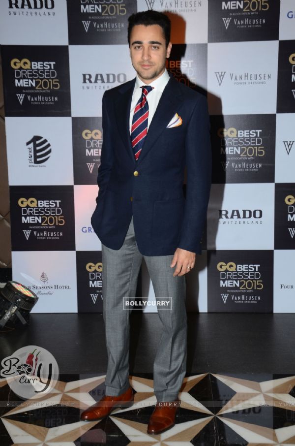 Imran Khan at GQ India Best-Dressed Men in India 2015