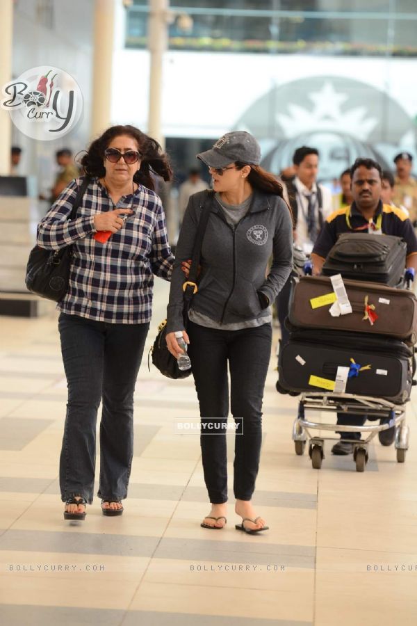 Preity Zinta was Snapped at Airport