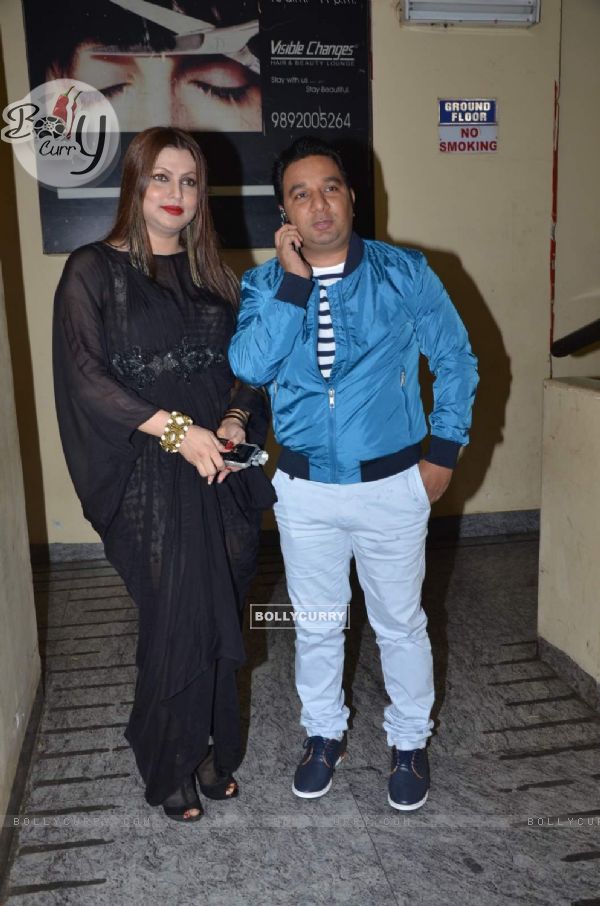 Ahmed Khan With His Wife Attends Screening of ABCD 2