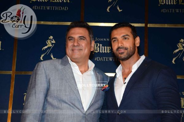 Boman Irani and John Abraham at Date With Dad Event by Johnnie Walker