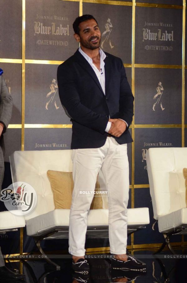 The Hunk John Abraham at Date With Dad Event by Johnnie Walker