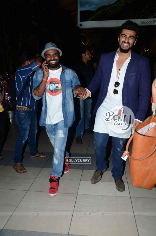 Arjun Kapoor and Remo Dsouza Snapped at Airport