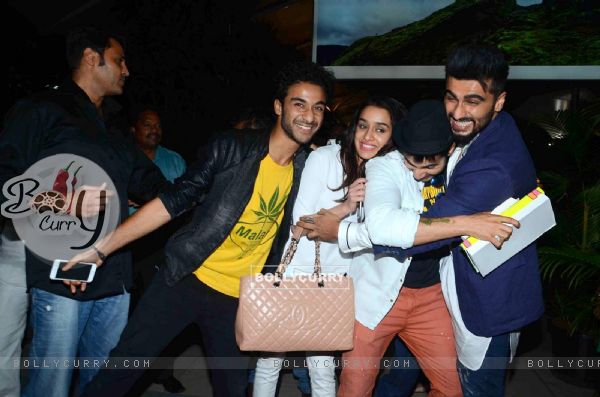 ABCD 2 Team Snapped at Airport