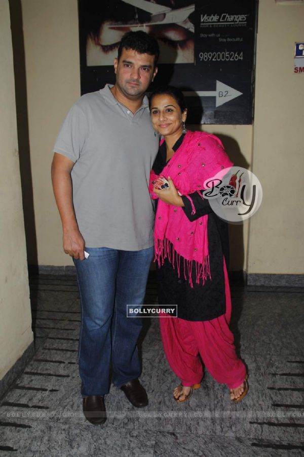 Vidya Balan With Her Husband Siddharth Roy Kapur!