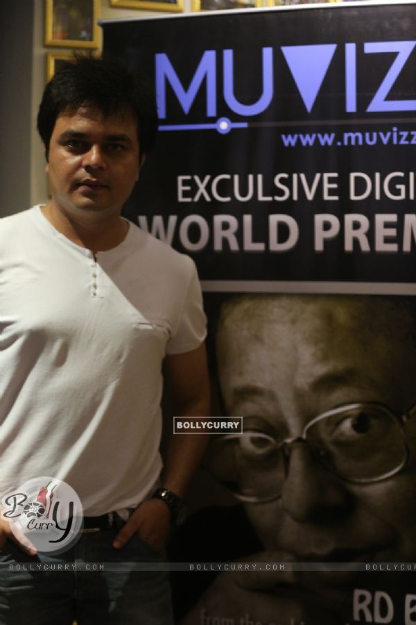 Sandeep Anand at Launch of 'Knowing Pancham & Pancham Unmixed'