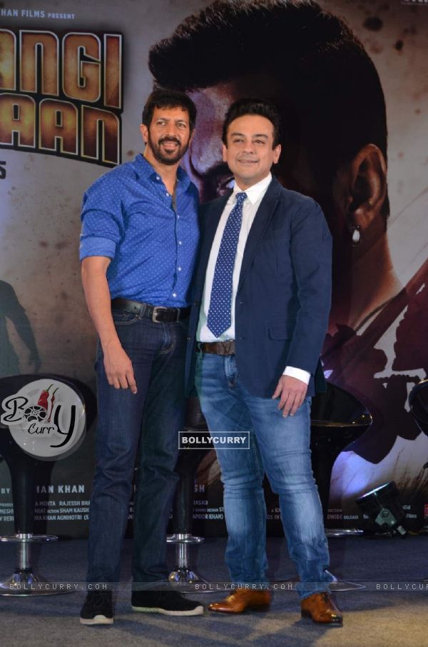 Kabir and Adnan at Song Launch of Bajrangi Bhaijaan