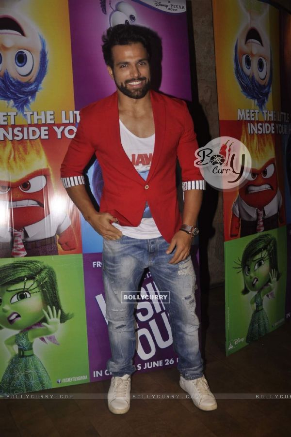 Rithvik Dhanjani at Special Screening of Inside Out