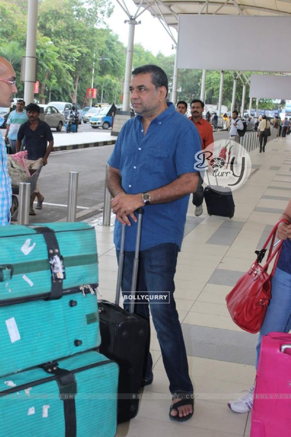 Paresh Rawal Snapped at Airport