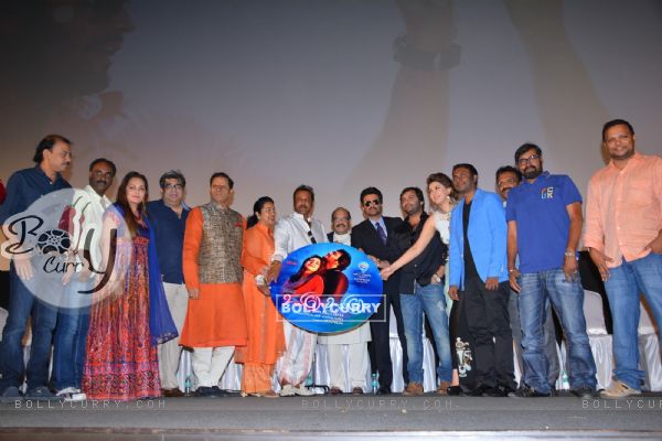 Anil Kapoor, Hansika Motwani and Jaya Prada at Trailer and Audio Launch of Uyire Uyire!