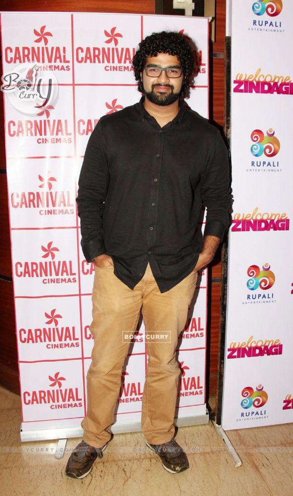 Siddharth Mahadevan at Premiere of Marathi Movie 'Welcome Zindagi'