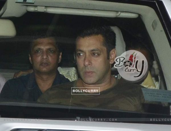 Salman Khan Snapped at Light Box