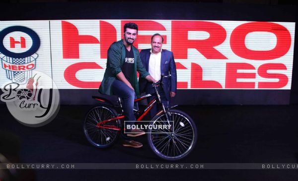 Arjun Kapoor Announced as the Brand Ambassador of Hero Cycles