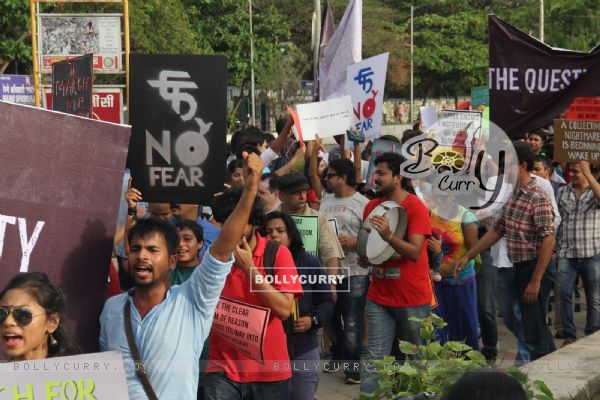 Rajat KapoorParticipate in Protest for FTII Cause