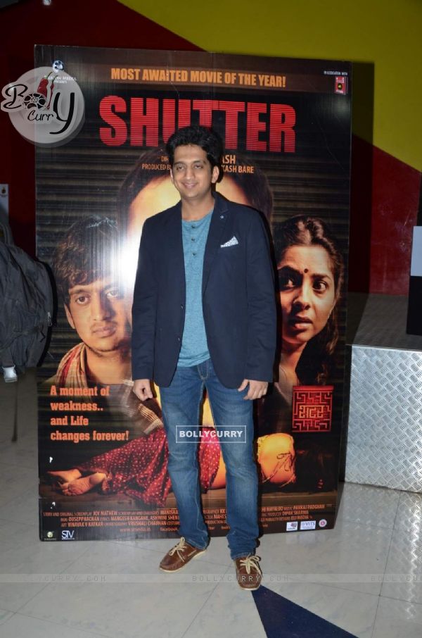Amey Wagh at Premiere of Marathi Movie 'Shutter'