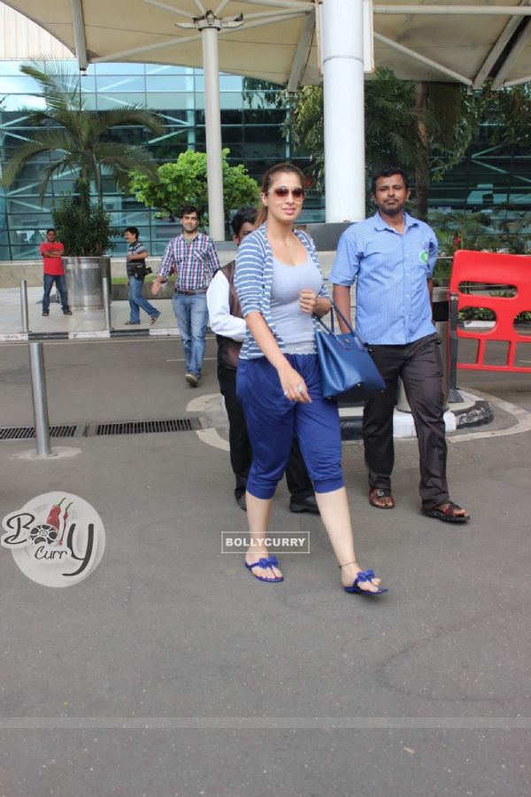 Laxmi Rai Snapped at Airport