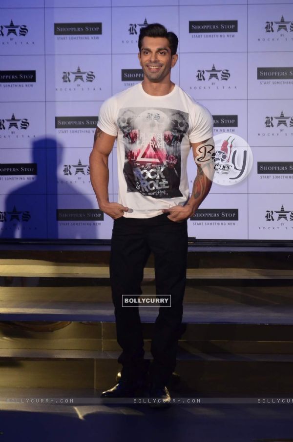 Karan Singh Grover at the Launch of New Collection at Shoppers Stop by Rocky S
