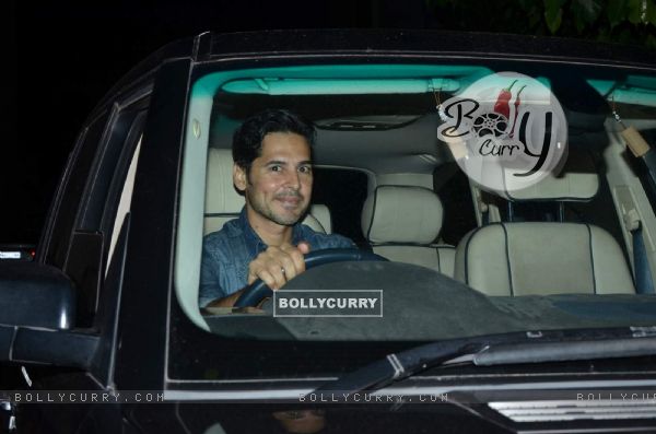 Dino Morea was snapped at the Special Screening of Bahubali (370390)