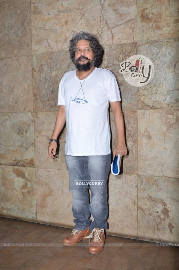 Amol Gupte poses for the media at the Special Screening of Amy