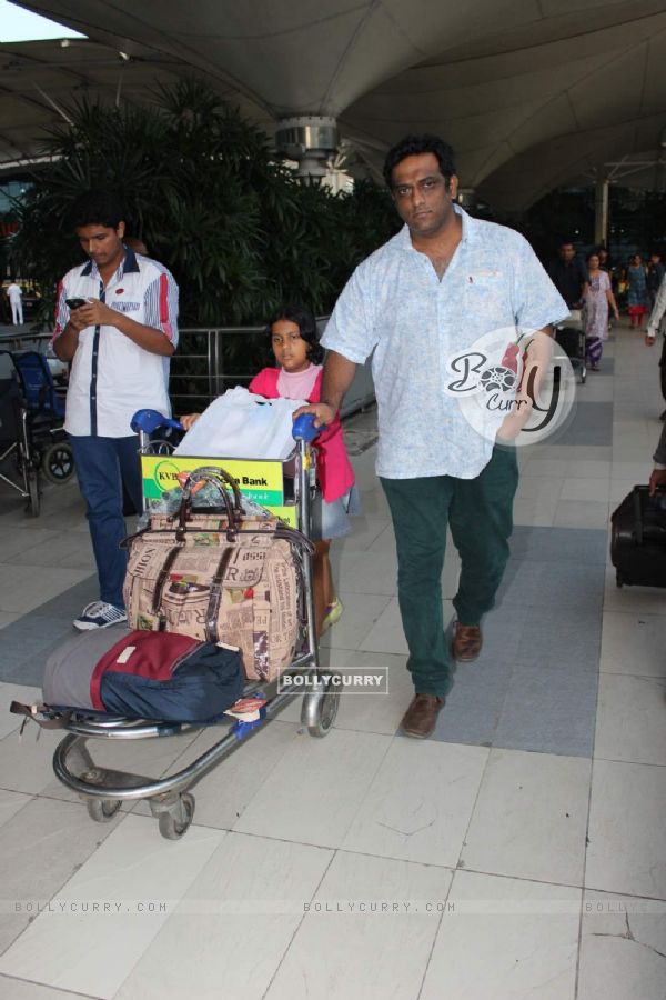 Anurag Basu was Snapped at Airport