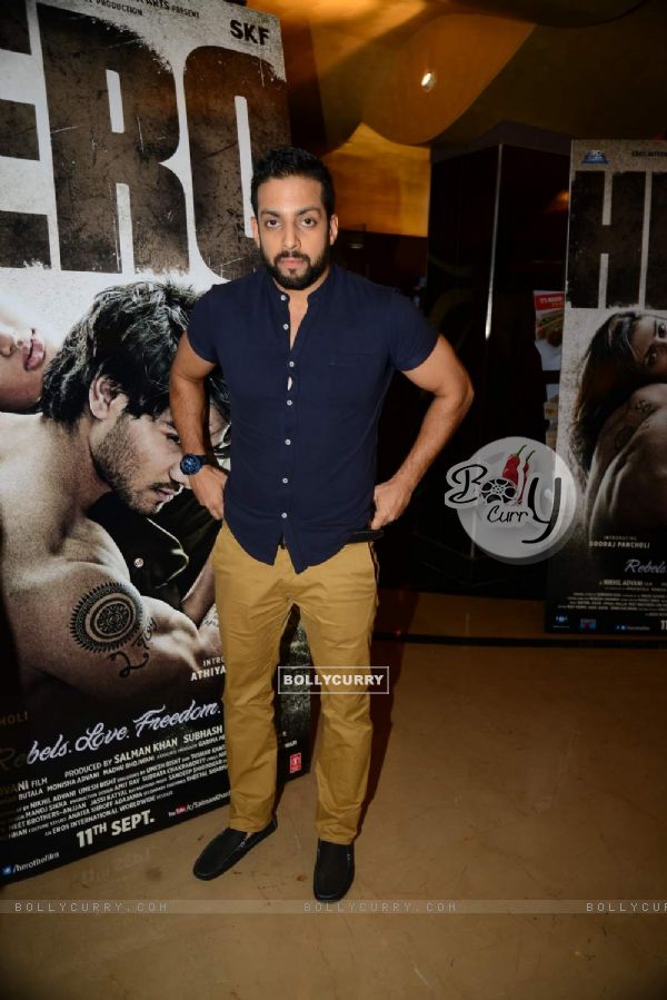 Salil Acharya poses for the media at the Trailer Launch of Hero (371251)