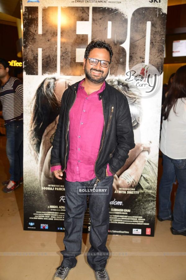 Nikhil Advani poses for the media at the Trailer Launch of Hero (371252)