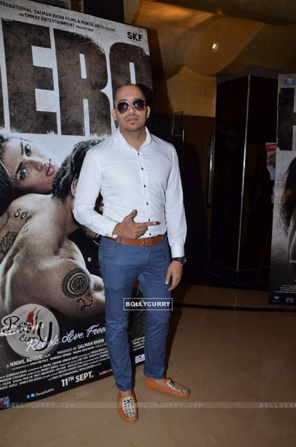 Ali Quli Mirza poses for the media at the Trailer Launch of Hero