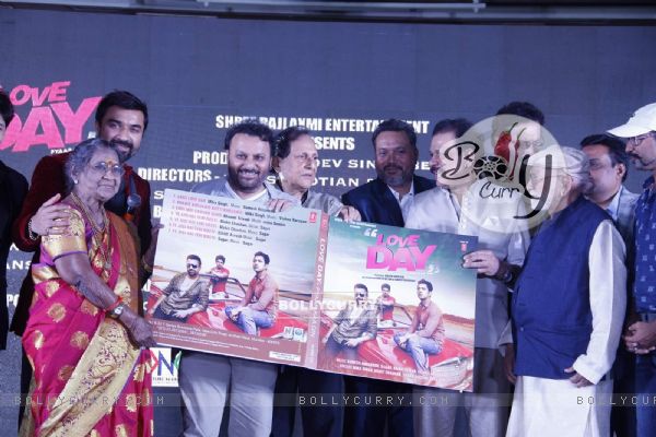 Ajaz Khan and Govind Namdeo at Launch of Film 'Love Day'