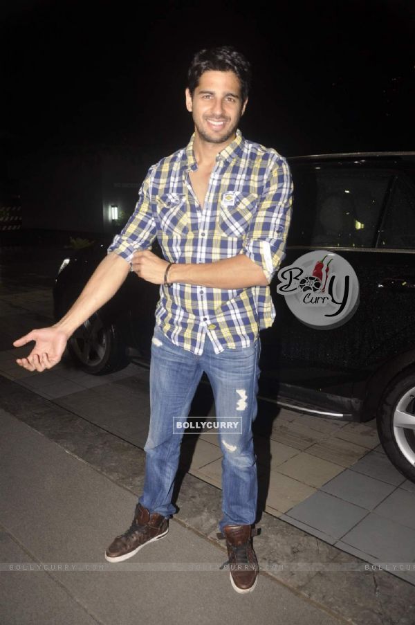 Sidharth Malhotra for Special Screening of Brothers