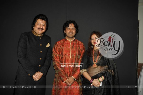 Pankaj Udhas, Javed Ali and Rekha Bhardwaj at Khazana Gazal Festival - Day 2