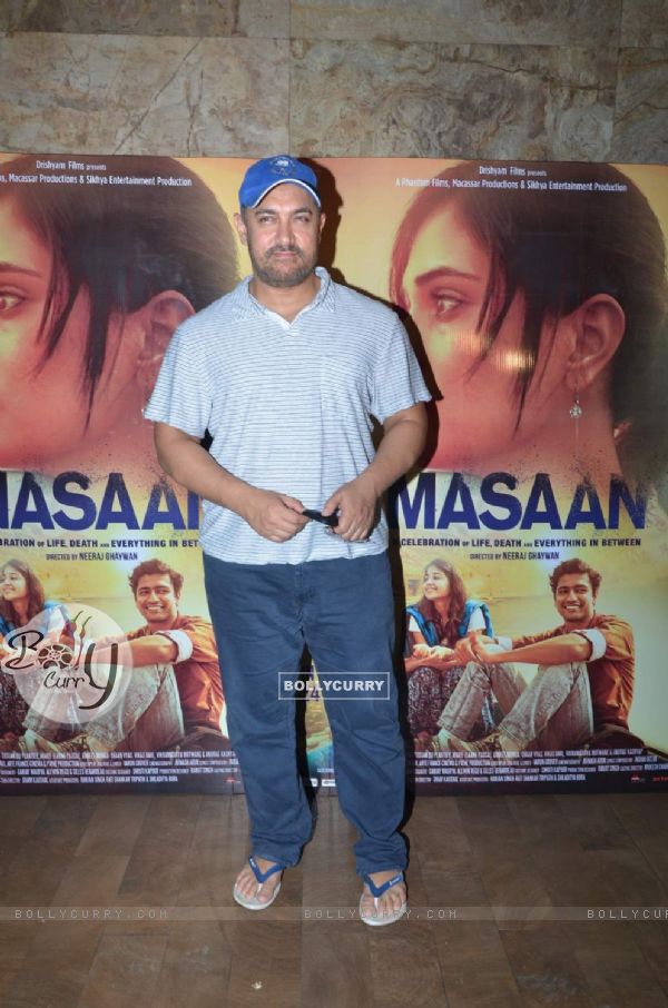 Aamir Khan at Screening of Masaan