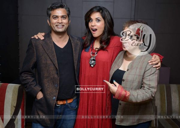 Cast of Masaan for Screening