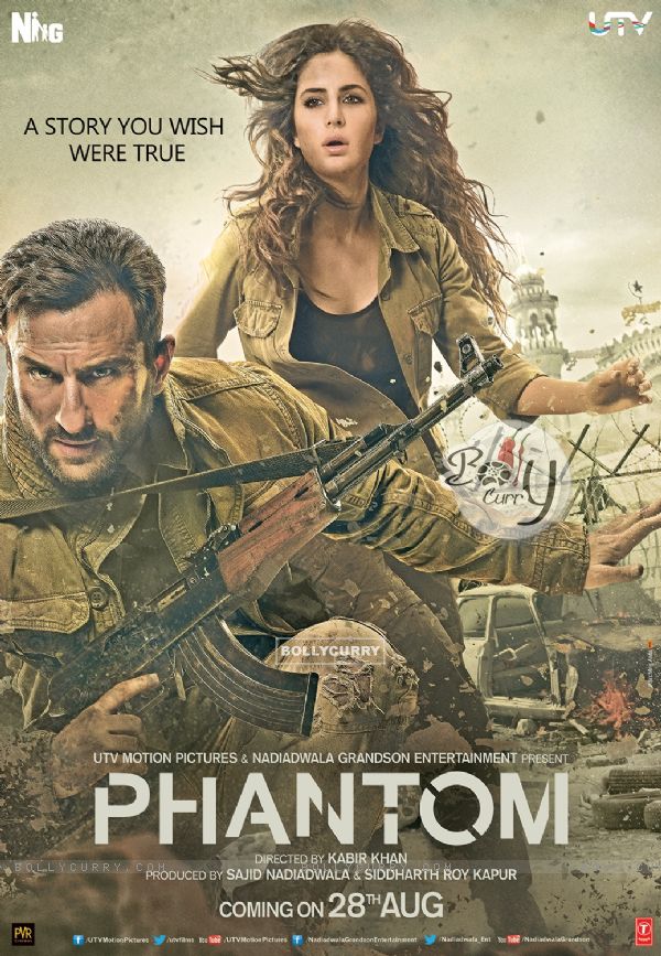 Saif Ali Khan and Katrina Kaif's  Look in Phantom