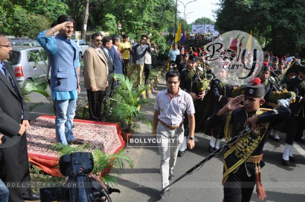 Vivek Oberoi Celebrates Kargil Diwas at Bhonsala Military School