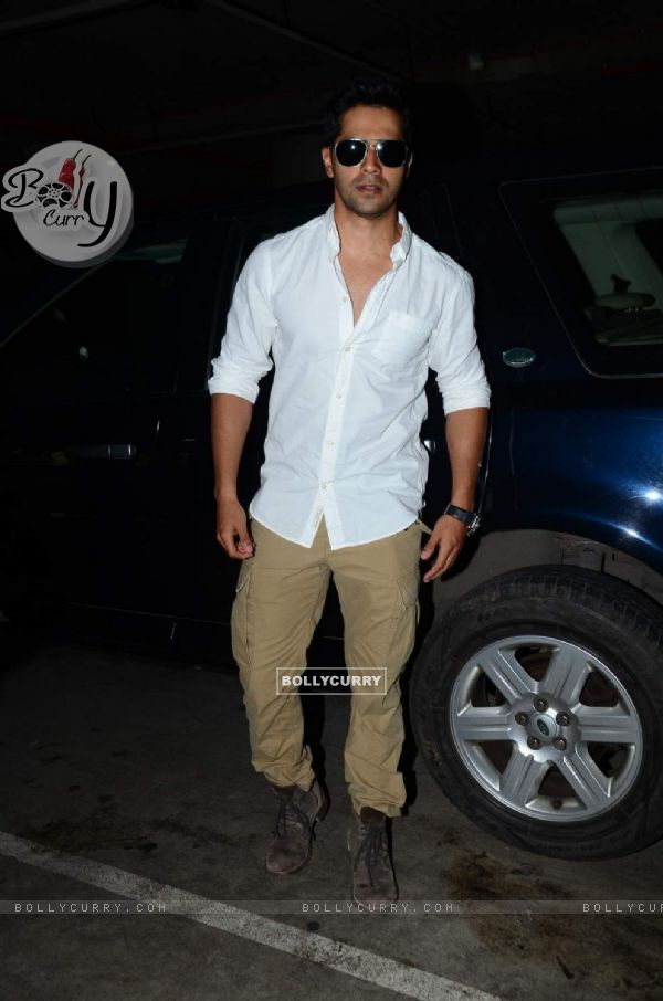 Varun Dhawan Snapped at Airport