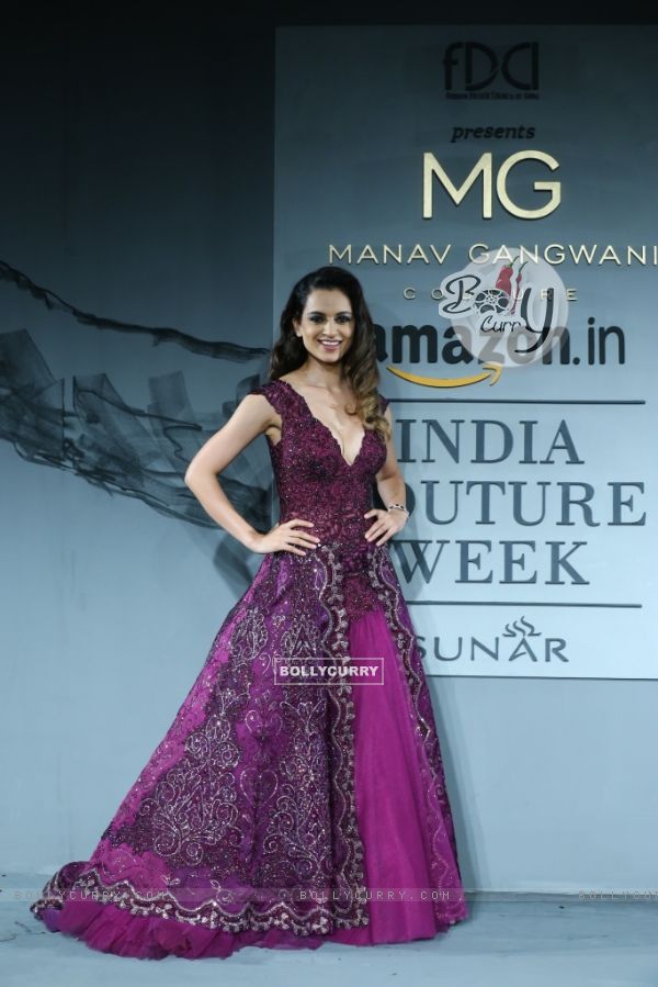 Kangana Ranaut Walks for Manav Gangwani at India Couture Week - Day 3 & 4