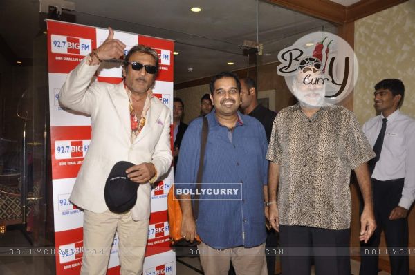Jackie Shroff and Shankar Mahadevan at the Golden Voice Event