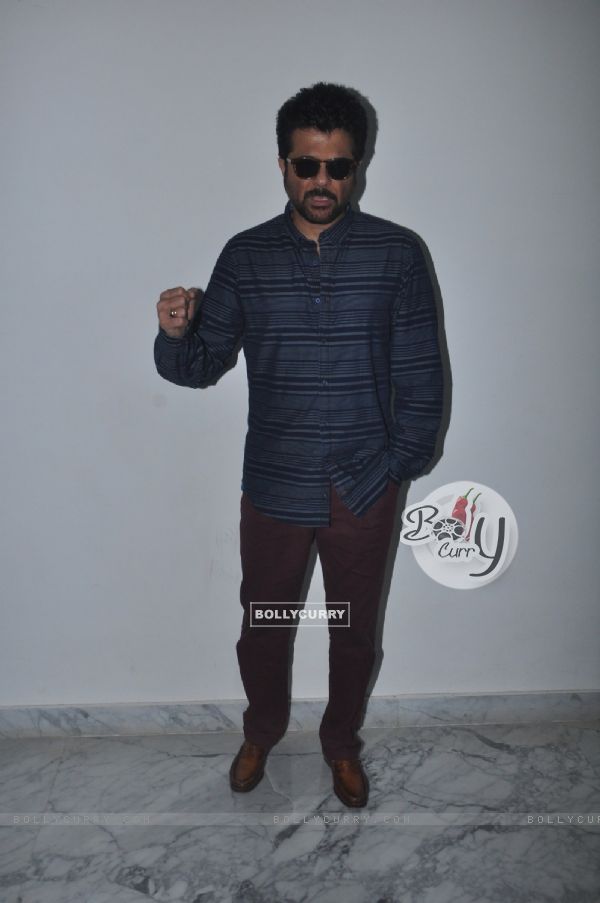 Anil Kapoor at the Promotions of Welcome Back at Fever 104 FM