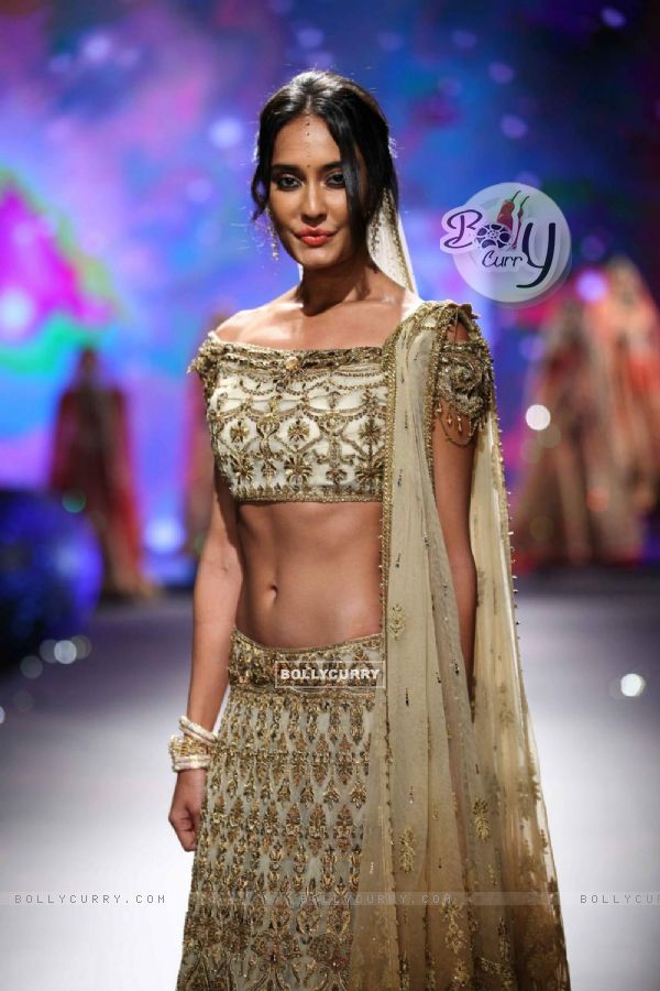 The 'Beauty' Lisa Haydon at BMW India Bridal Fashion Week